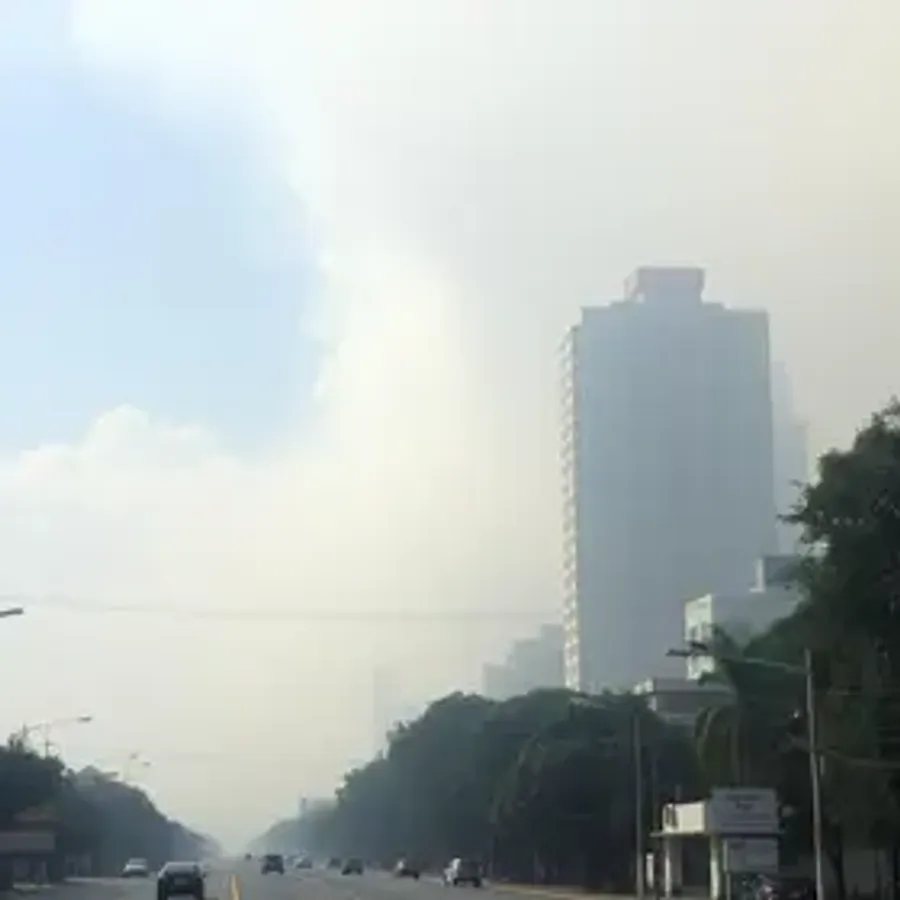 Fumaça volta a encobrir Manaus durante a madrugada; qualidade do ar chegou a nível 'péssimo'