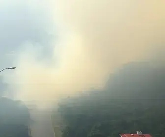 VÍDEO: fumaça de queimadas deixa qualidade do ar 'perigosa' em Manaus; índice supera em 59 vezes recomendação da OMS