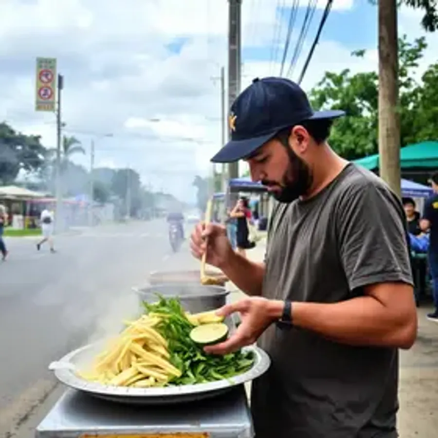 Rua Gastronômica de Manaus na rua Ferreira Pena